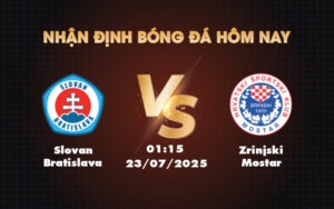 slovan bratislava zrinjski mostar 23 07 c1